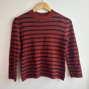 Theory Knit Costal Size Small Stripped Size Small Pre-fall Preppy